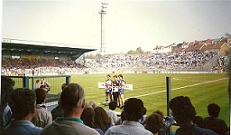 At the Goldstone Ground with the NOBO kits!